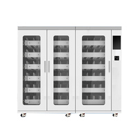 Gabinete de archivo de documentos de archivo inteligente de autoservicio con sistema de gestión de inventario de bloqueo electrónico de pesaje inteligente por gravedad