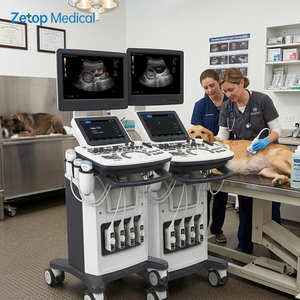 Système d'échographie <span class=keywords><strong>Doppler</strong></span> couleur numérique 3D 4D, appareil scanner, machine d'échographie portable, échographie B, pour animaux, chiens, chats - Product Image 1