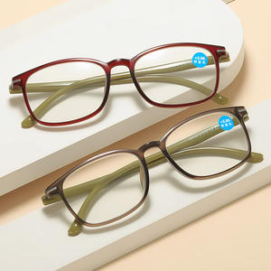 Nouvelles <span class=keywords><strong>lunettes</strong></span> <span class=keywords><strong>de</strong></span> <span class=keywords><strong>lecture</strong></span> rétro unisexes légères et économiques avec protection contre la lumière bleue, monture carrée classique, <span class=keywords><strong>lunettes</strong></span> grossissantes pour presbytie - Product Image 2