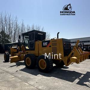 Motoniveladora de ruedas usada original japonesa Cat140K en horas bajas Motoniveladoras de ruedas de segunda mano Cat 140K 140F 140M listas para enviar - Product Image 4