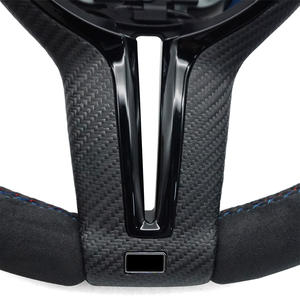 Volante Deportivo M Performance para <span class=keywords><strong>BMW</strong></span> F30 F10 F32 F20 F15 F25 E70 E71 E72 E90 E92 M3 M5 M6, Volante de Alcántara - Product Image 5