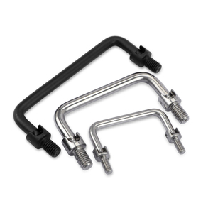 Ziqiang LS506-2 Edelstahl Runder Schranktürgriff Modernes Design Klappbarer Möbelknopf 90mm Höhe Wohnzimmer - Product Image 1