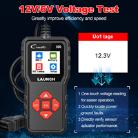 Lector de Códigos de Auto OBD2 LAUNCH CR300, Datos en Tiempo Real, Prueba de Voltaje de Batería, Lectura y Eliminación de DTCs, Comprobación de I/M, Disponible en Almacén de la UE