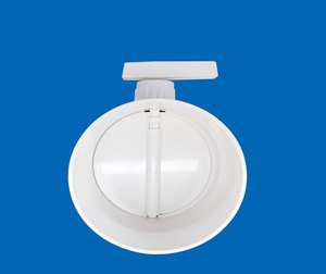 Amortisseur de tuyau en plastique ABS Ventilation vanne de contrôle manuelle du Volume d'air - Product Image 4