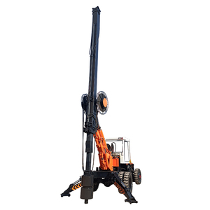 Foreuse rotative hydraulique 30M 40M 50M pour excavatrice, machine de forage de puits, foreuse de fondation pour terrains en pente - Product Image 1