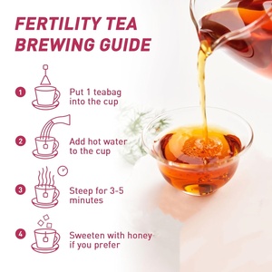 Thé Herbal Halal en Sachet pour Hommes et Femmes, Favorisant la Conception et l'Ovulation, <span class=keywords><strong>Prix</strong></span> de Gros OEM/ODM Direct Usine Chine, Marque Privée - Product Image 4