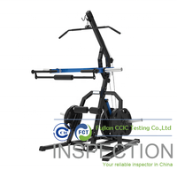 Service d'inspection des équipements de fitness, machine à développer les mollets, audit d'usine, agence de contrôle qualité tiers, Chine CCIC-Fj PSI/DPI