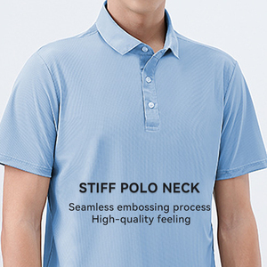2025 hombres de secado rápido de verano para <span class=keywords><strong>Polo</strong></span> nueva camiseta de manga corta sólido Anti-Pilling entrenamiento deportivo Fitness grupo de ropa de trabajo - Product Image 4