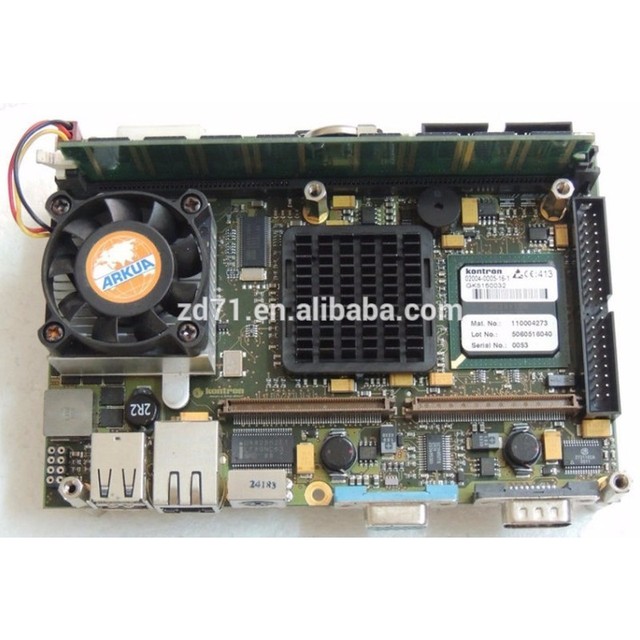 KONTRON 02004-0005-16-1 3.5 Inch Industrial Motherboard Well Tested Working 02004-0005-16-1