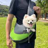 Sac de transport pour petits animaux, chat, chiot, chien, sac à bandoulière, sac à dos de voyage en maille frontale, sac à dos à une épaule