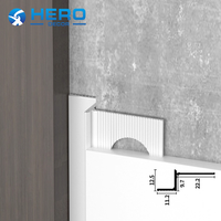 Profilés en alliage d'aluminium 6063 pour rainures décoratives murales, finition de joint Hero Metal, pliage et découpe pour décorations de plafonds