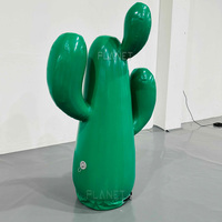 L'air durable gonflable de la publicité a scellé le cactus gonflable géant de modèle de cactus de tube pour la décoration