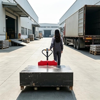 Nouveau modèle de transpalette électrique de 2,5 tonnes, livraison gratuite, certifié EURO5, charge rapide, transpalette à batterie lithium, marché américain et européen