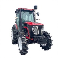 Tracteurs agricoles 50-80 CV, 4x4, moteur diesel industriel, mini-tracteurs 4x4 pour travaux agricoles, durables pour utilisation sur chantier