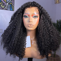 Perruques en cheveux humains bouclés naturels de 30 à 40 pouces, densité 250, avec dentelle HD 13x6, perruque frontale en dentelle 13x4, style Deep Wave, brésilienne pour femmes