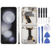 Pantalla LCD Original con Digitalizador y Marco Completo para Samsung Galaxy Z Flip5 SM-F731, Reemplazo de Pantalla con API para Dropshipping