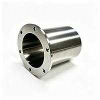 Douille filetée en aluminium anodisé noir usinée CNC sur mesure, adaptateur d'entretoise en aluminium usiné CNC