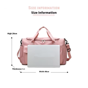 Custom Made Luxury Gym Tote <strong>Bag</strong> Designer Pink Medium Travel Duffel <strong>Bag</strong> <strong>Sport</strong> Sling Shoulder Gym Sack <strong>Bag</strong> Pack <strong>for</strong> <strong>Men</strong> Women - Product Image 2