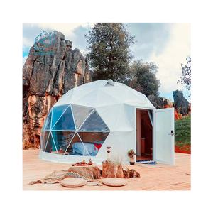 Tente de camping touristique de luxe avec poêle, imperméable, extérieur, hôtel, dôme, prix d'usine - Product Image 5