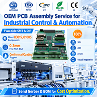 Layanan Produsen Prototipe PCB PCBA, Papan Sirkuit Cetak Kustom, Pengontrol Gerak Industri PCB, Perakitan PCBA SMT