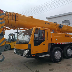 Grue d'occasion QY50K-2 50 tonnes Shanghai QY QAY XCA XCT en bon état à prix réduit - Vente chaude - Product Image 1