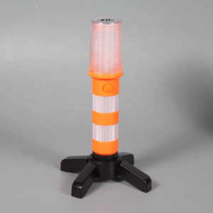 고품질 LED 교통 안전 휴대용 경고등 (스탠드 포함) - Product Image 1