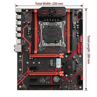 Carte mère HUANANZHI X99-CD3 GAMING PC ATX, prend en charge la mémoire DDR3 1866/1600/1333/1066MHz