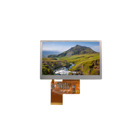 Écran LCD 4.3 pouces Rgb Lcd Tft 4.3 Wvga 800X480 pour brochure vidéo