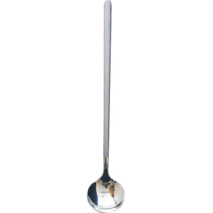 Cuchara de Postre de Acero Inoxidable 304 Estilo Europeo, Cuchara Larga para Café, Cuchara Redonda para Fruta y Yogur, Color Sólido - Product Image 4