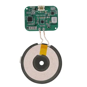 Fabriek Goedkope Elektromagnetische Micro Inductie Spoel Qi Snelle Draadloze Opladen Draadloze Oplader Spoel Pcb Module