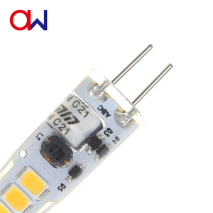 Ampoule LED G4 AC DC12V avec couvercle en silicone 8SMD, angle de faisceau 360°, sans scintillement, remplacement de l'halogène pour éclairage décoratif - Product Image 4