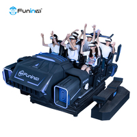 Parque temático de cine 9dvr 5d/7d/9d, entretenimiento de cine VR 9dvr Ride VR, Parque simulador, nuevo diseño, reproductor listo para el ZY-VR-6ZC