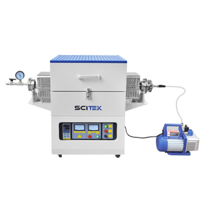 Horno de Mufla Tipo Tubo SCITEK 1200/1400/1700 con Fibra Cerámica de Alúmina, 7kW, 3 Años de Garantía - Product Image 3