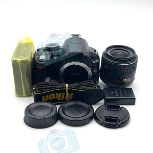 HFT Professional D3100 Set 18-55mm Digital <b>Camera</b> Lens 1080P Full HD for Capturing Shots Dslr <b>Camera</b> Professional - Product Image 1