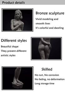 Pas Een Levensgroot Marmeren Beeld Van De Naakte Dame Aan - Product Image 6