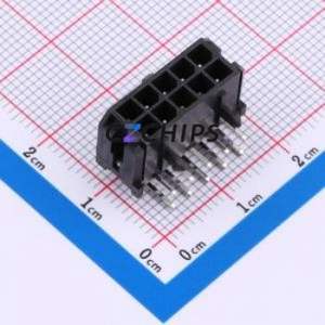 X3025WR-2x05-46SN Wire-to-Board Pin Header Bent Lead Through Hole,P=3mm Connector 2x5P 3mm Right Angle Insert 10P - Product Image 1