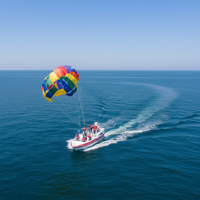 Bateau de parasailing offshore en fibre de verre Grandsea de 9,2 m avec moteur hors-bord à vendre, yacht de plaisance