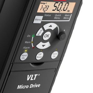 Variador de frecuencia trifásico Danfoss VLT Micro Drive de 5.5kw y 380V para uso general - Product Image 1