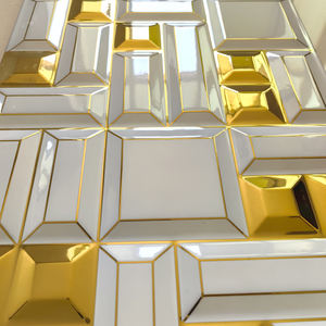 Rivestimento decorativo di buona qualità 3D <span class=keywords><strong>piastrelle</strong></span> da parete Decorative per interni - Product Image 4