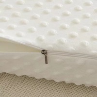 Oreiller en mousse à mémoire de forme pour la protection du cou, à récupération lente, pour un sommeil sain, avec logo personnalisé, cadeau, achat en groupe, vente en gros, dropshipping