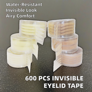 600 Piezas de Cinta Adhesiva Ovalada para Párpados Dobles, Impermeable, Invisible, Autoadhesiva, para Levantar los Párpados - Product Image 6
