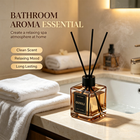Diffuseur de parfum sans alcool 200 ml, longue durée, sans flamme, pour maison et hôtel, désodorisant personnalisé en gros, élimination des odeurs
