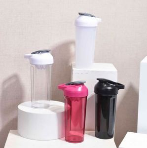 Large Capacity <b>Shaker</b> Sports Portable Plastic <b>Protein</b> Powder Shake Mixing Cup With Glass of Water - Product Image 2