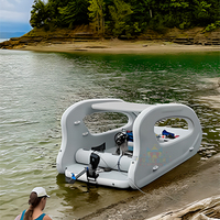 Vente chaude eau électrique bateau fête Barca Gonfiabile grand bateau gonflable maison Schlauchboot Yacht bateau de pêche avec moteur