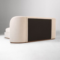 Lit mural Murphy de luxe moderne avec bureau intégré, design invisible multifonctionnel, cadre en bois taille King Size - Vente en gros usine 2026