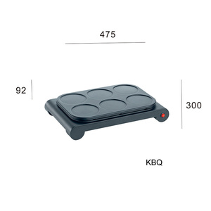 Crêpes électriques d'approvisionnement d'usine <span class=keywords><strong>Mini</strong></span> taille avec revêtement antiadhésif 1000W - Product Image 2