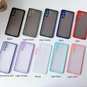 Custodia per telefono in TPU traslucido opaco traslucido con protezione per obiettivo della fotocamera per <span class=keywords><strong>Huawei</strong></span> P20 P30 P40 <span class=keywords><strong>Mate</strong></span> <span class=keywords><strong>20</strong></span> <span class=keywords><strong>Pro</strong></span> <span class=keywords><strong>Cover</strong></span> posteriore - Product Image 3