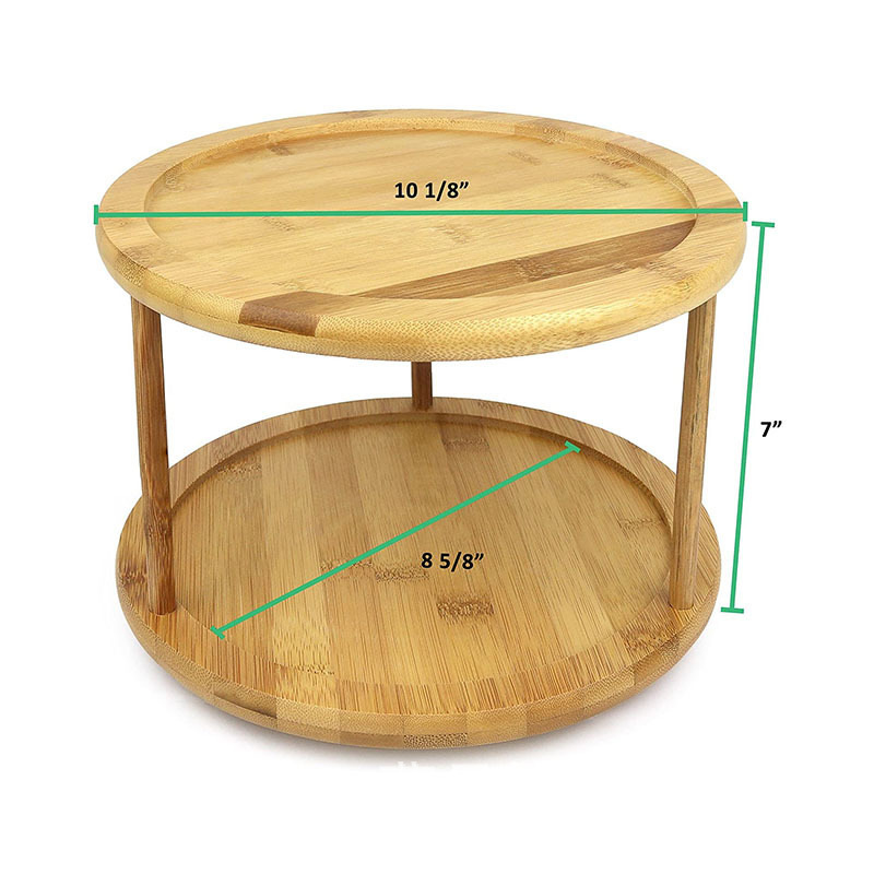 Double-layer storage shelf