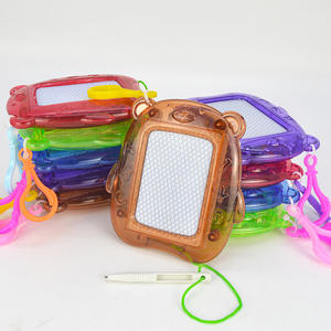 Papan gambar magnetik Mini terlaris untuk anak-anak ransel klip gantungan kunci papan gambar dapat dihapus alas tulis sketsa sketsa coretan - Product Image 1