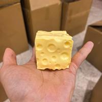 Juguete Antiestrés de Queso Transparente Gigante, Suave y Divertido, Regalo para Fiestas, Venta al por Mayor, Juguetes Sensoriales